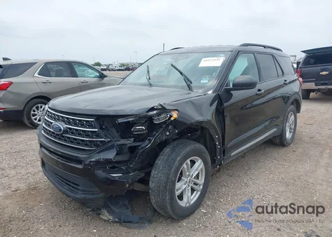2021 Ford Explorer Xlt z USA, uszkodzony, nr VIN 1FMSK8DH0MGB98119